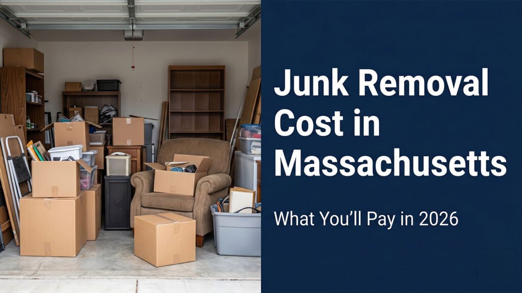 junk removal cost in Massachusetts 2026 pricing guide Junk Busters MA